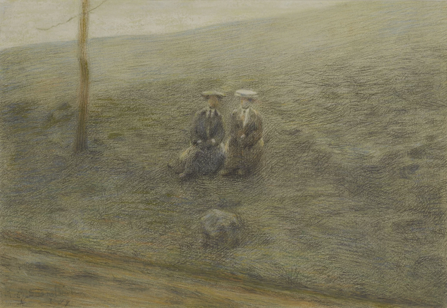 Paesaggio con figure - Galleria d’Arte Moderna, Milano